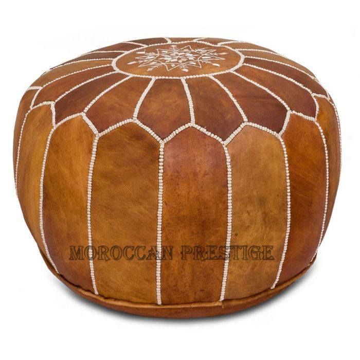 Top points to consider while buying Tan Leather Pouf