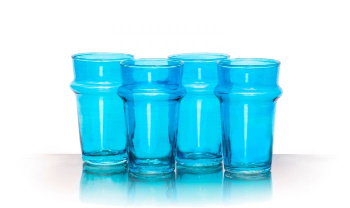 Kasbah Lust Blue Tea Glasses